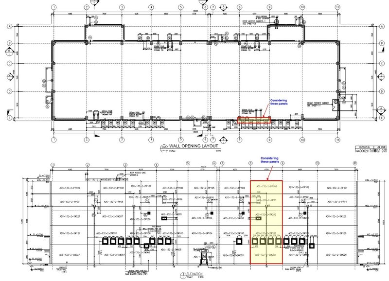 Cladding Panel Design and Connections - Mathcad and ETABS Analysis