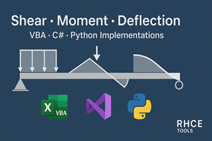 Shear, Moment, and Deflection Diagrams