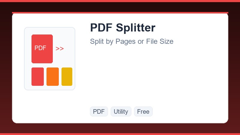 PDF Splitter